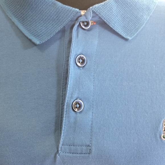Robert Graham Vibrant Blue Polo Shirt Size XL - Picture 4 of 6